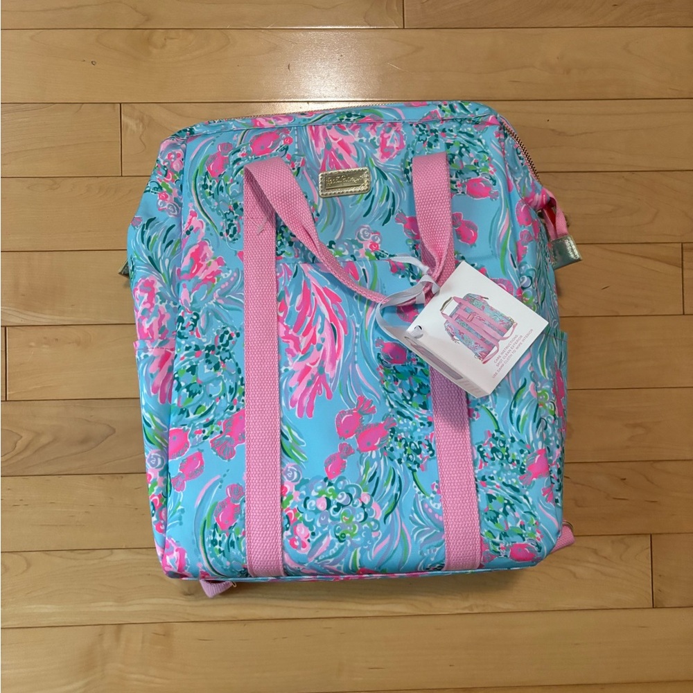 Lilly Pulitzer Backpack Cooler